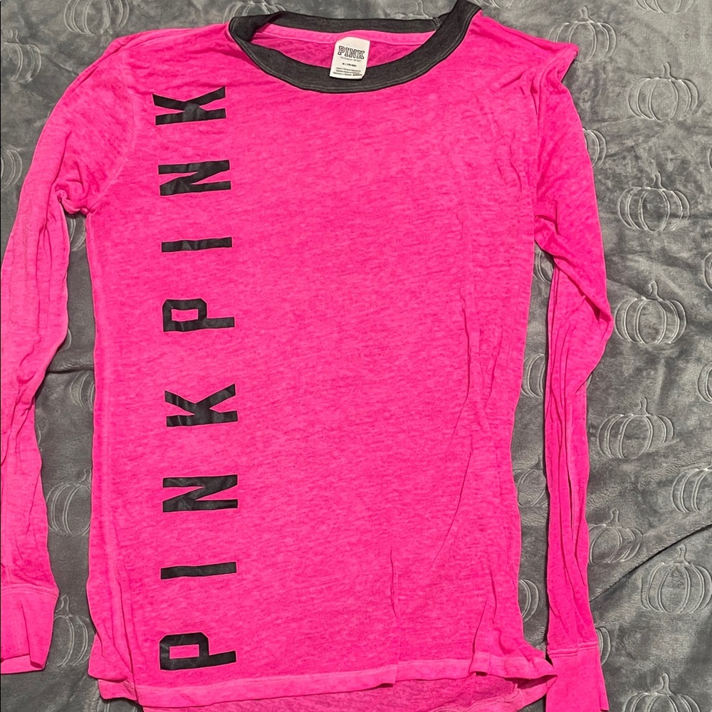 Pink Long Sleeve Shirt